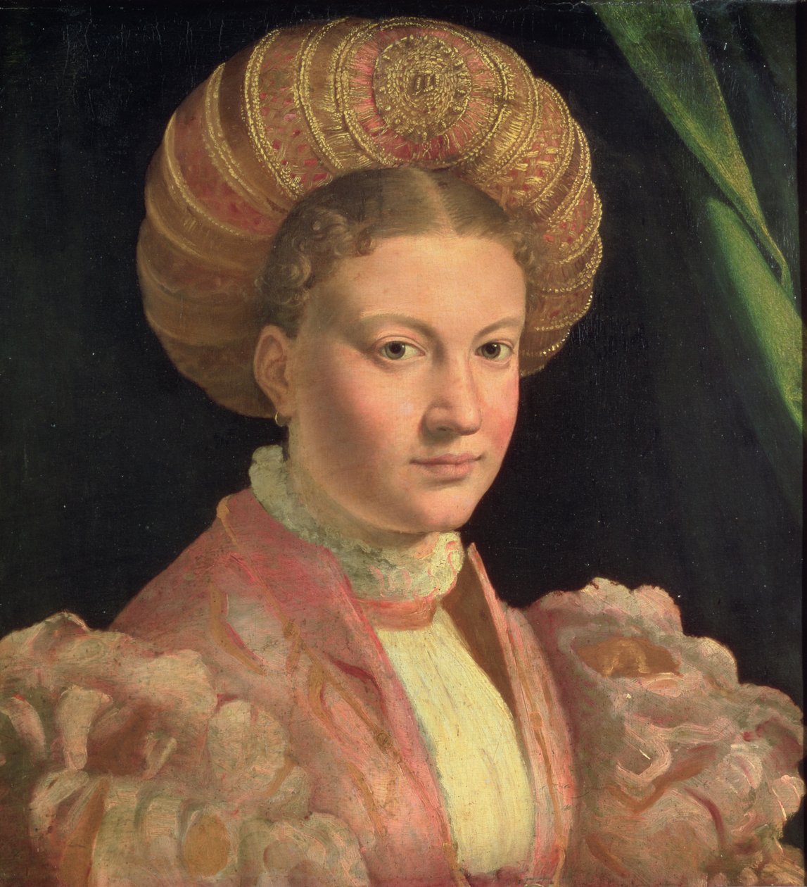 Genç bir kadının portresi, muhtemelen Kontes Gozzadini, c.1530 (panel) by Parmigianino