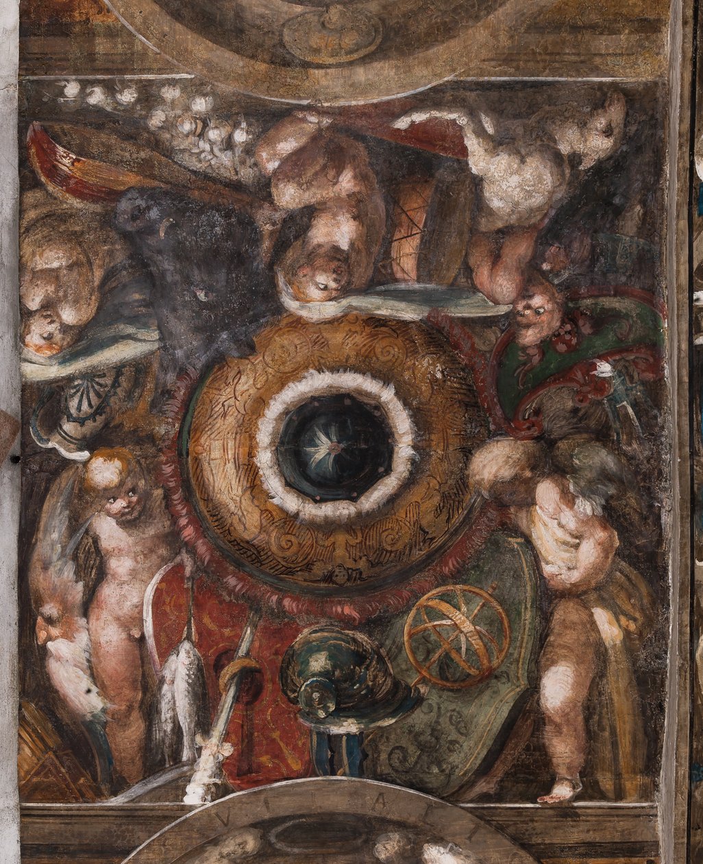 Putti, detay, yaklaşık 1523 (taze) by Parmigianino