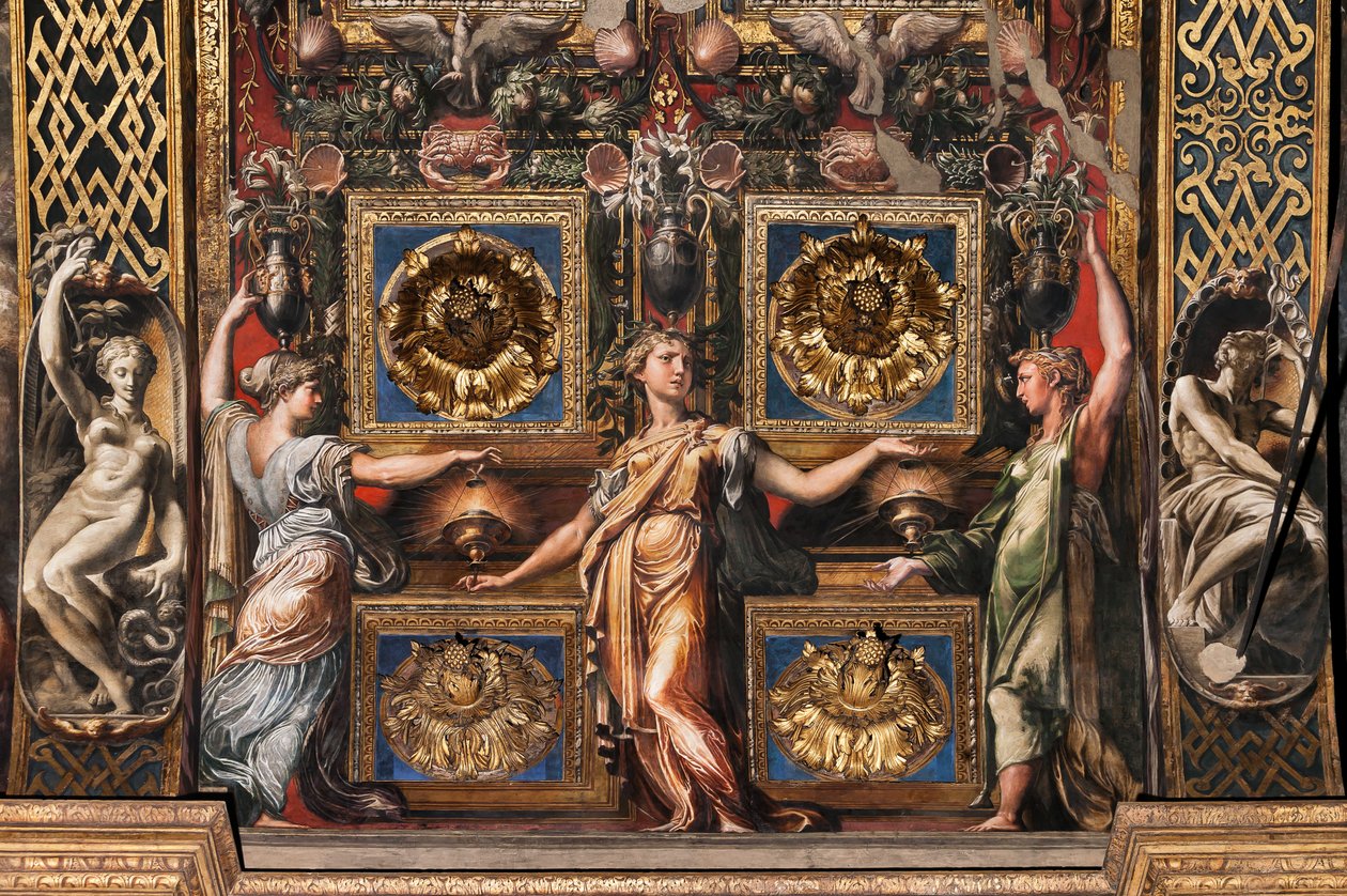 Üç Bilge Bakire ve Üç Aptal Bakire, detay 3660863 by Parmigianino
