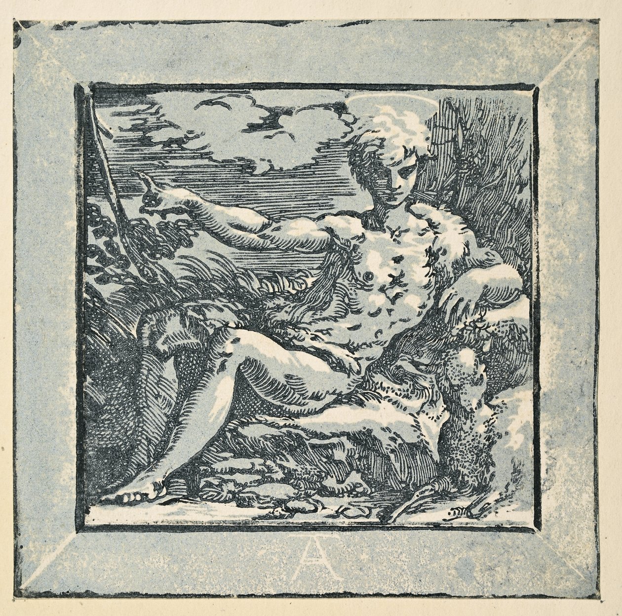 Vaftizci Yahya vahşi doğada by Parmigianino