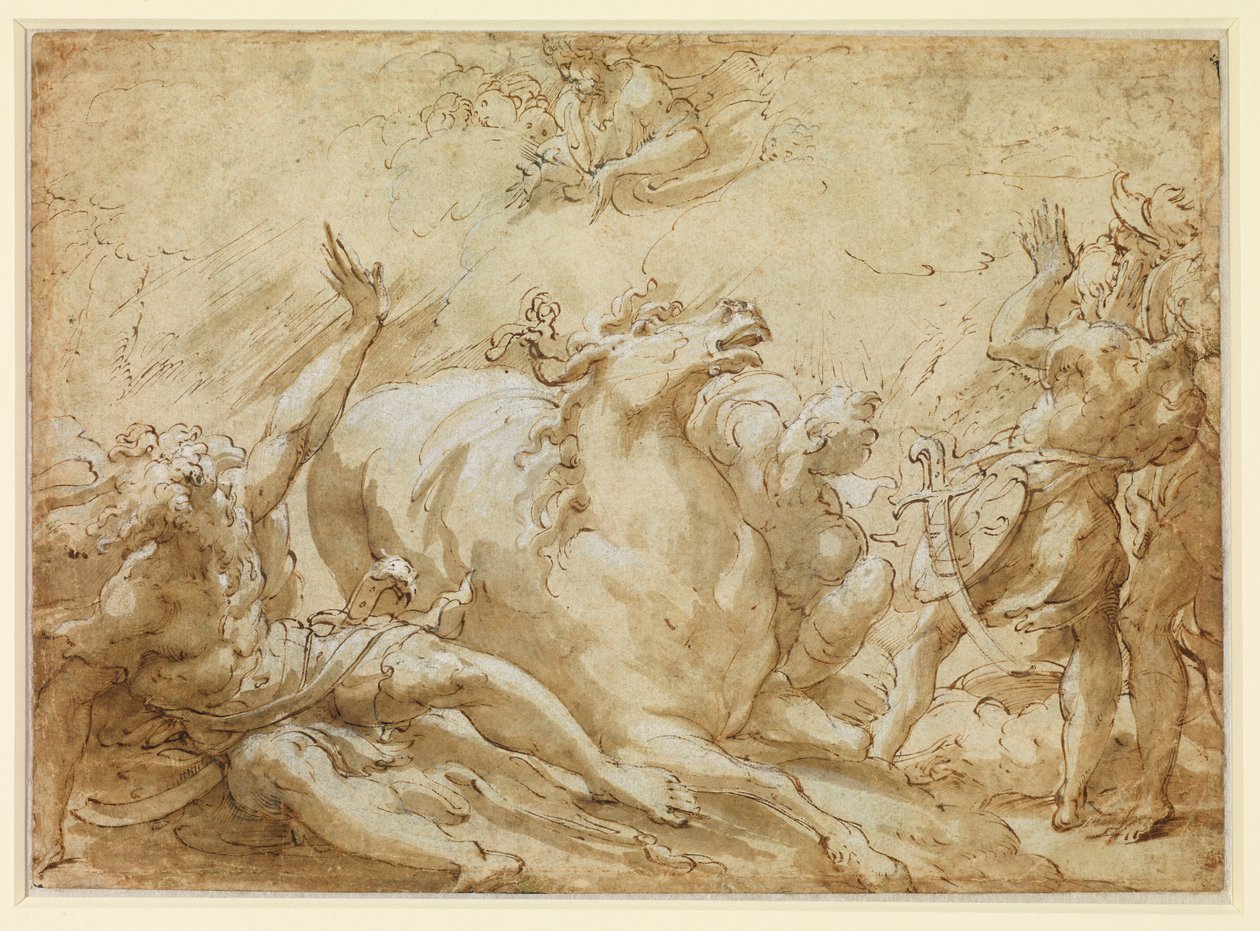 Aziz Paul Dönüşümü by Parmigianino