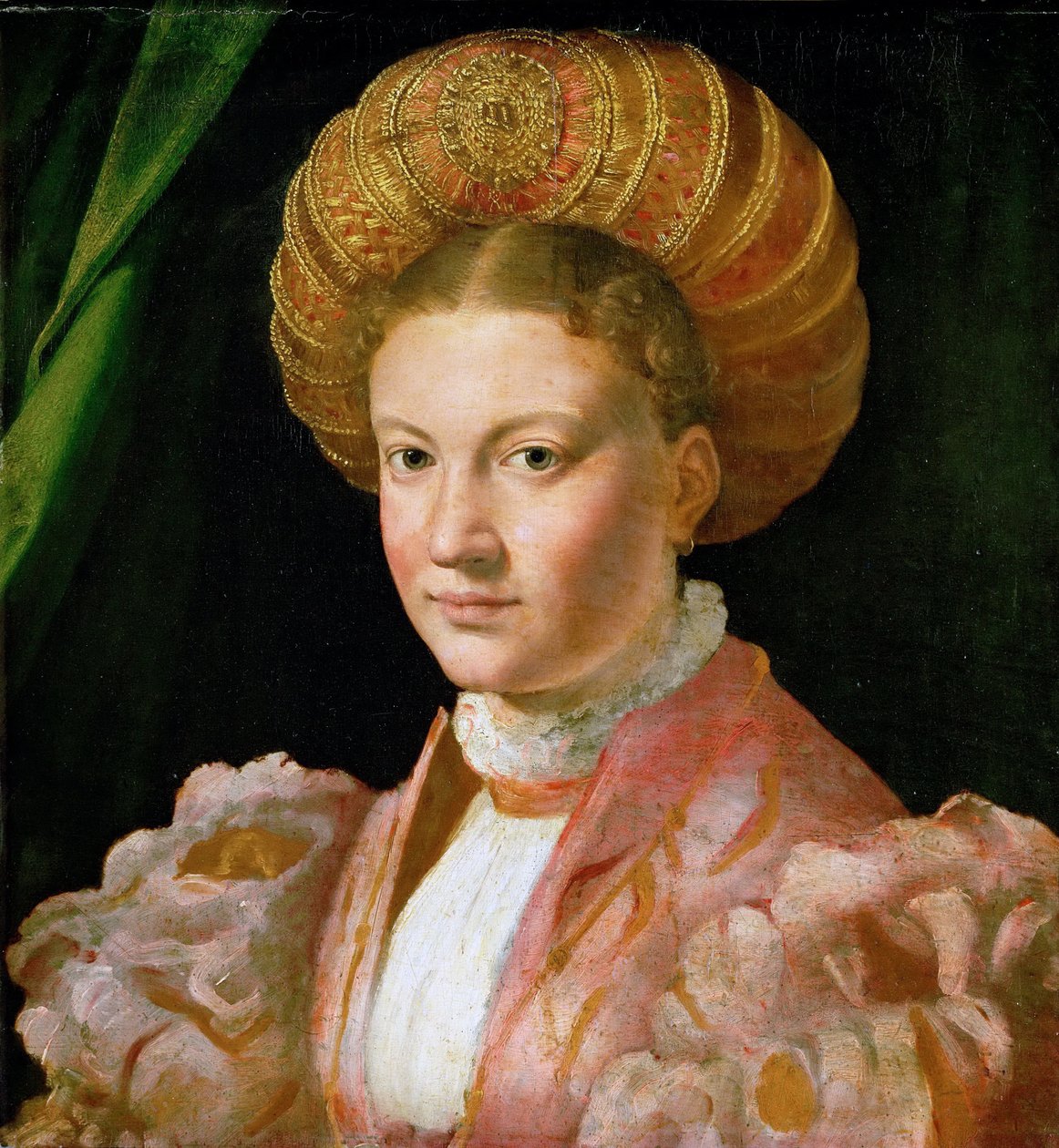 Genç Bir Hanımın Portresi, yaklaşık 1530 by Parmigianino