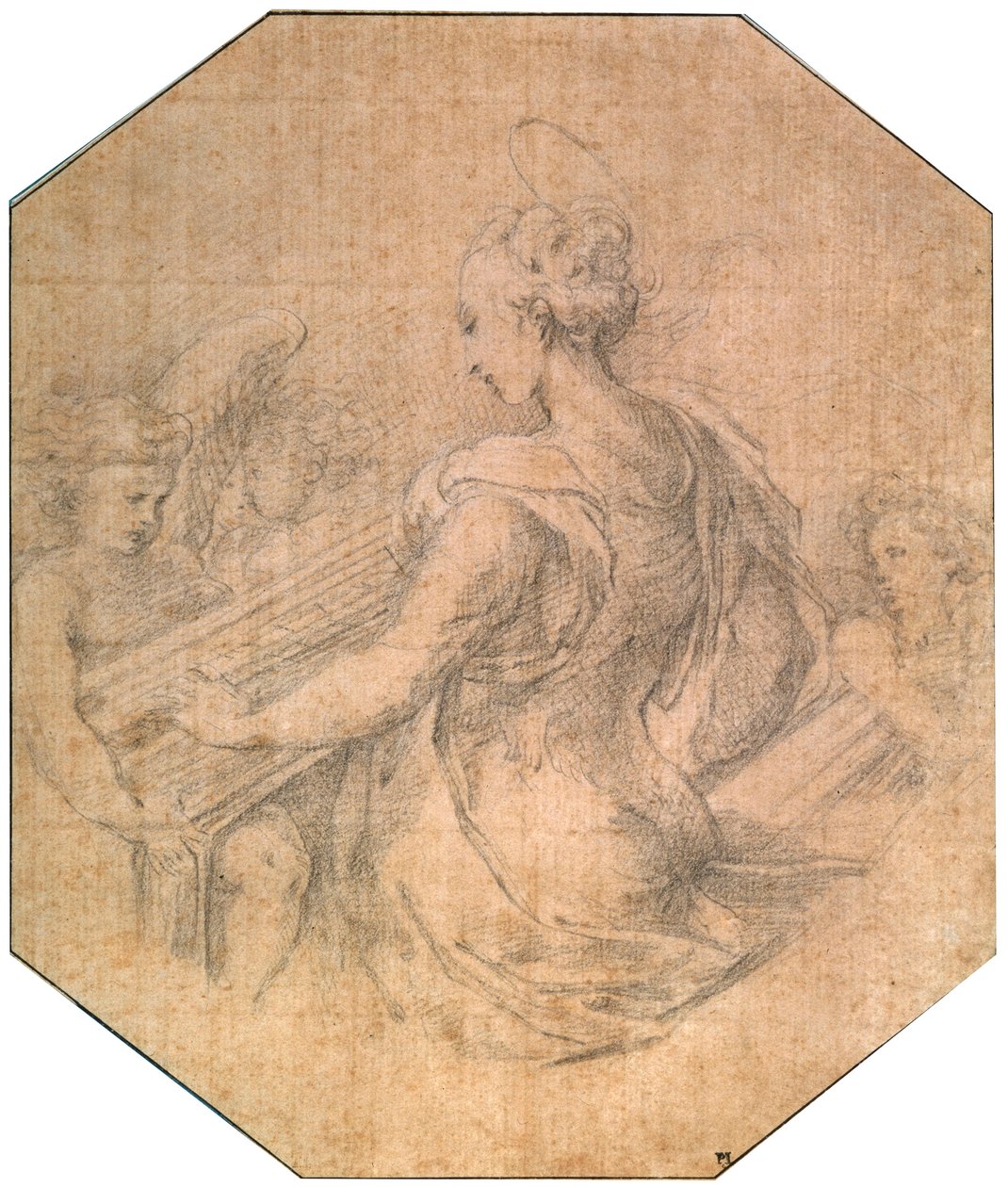 Aziz Cecilia, c1527-1530 by Parmigianino