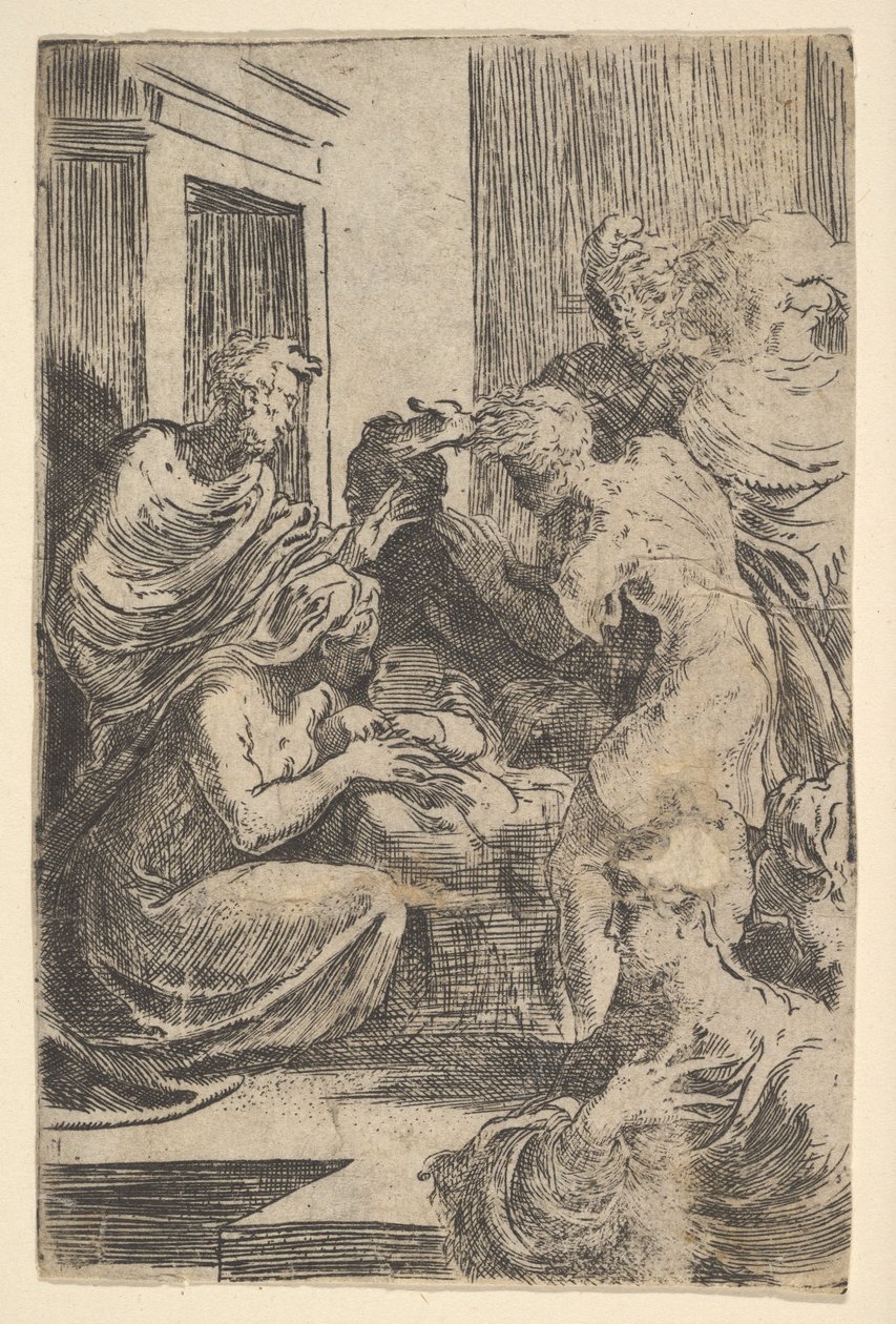 Doğuş, 16. yüzyılın başlarında. by Parmigianino