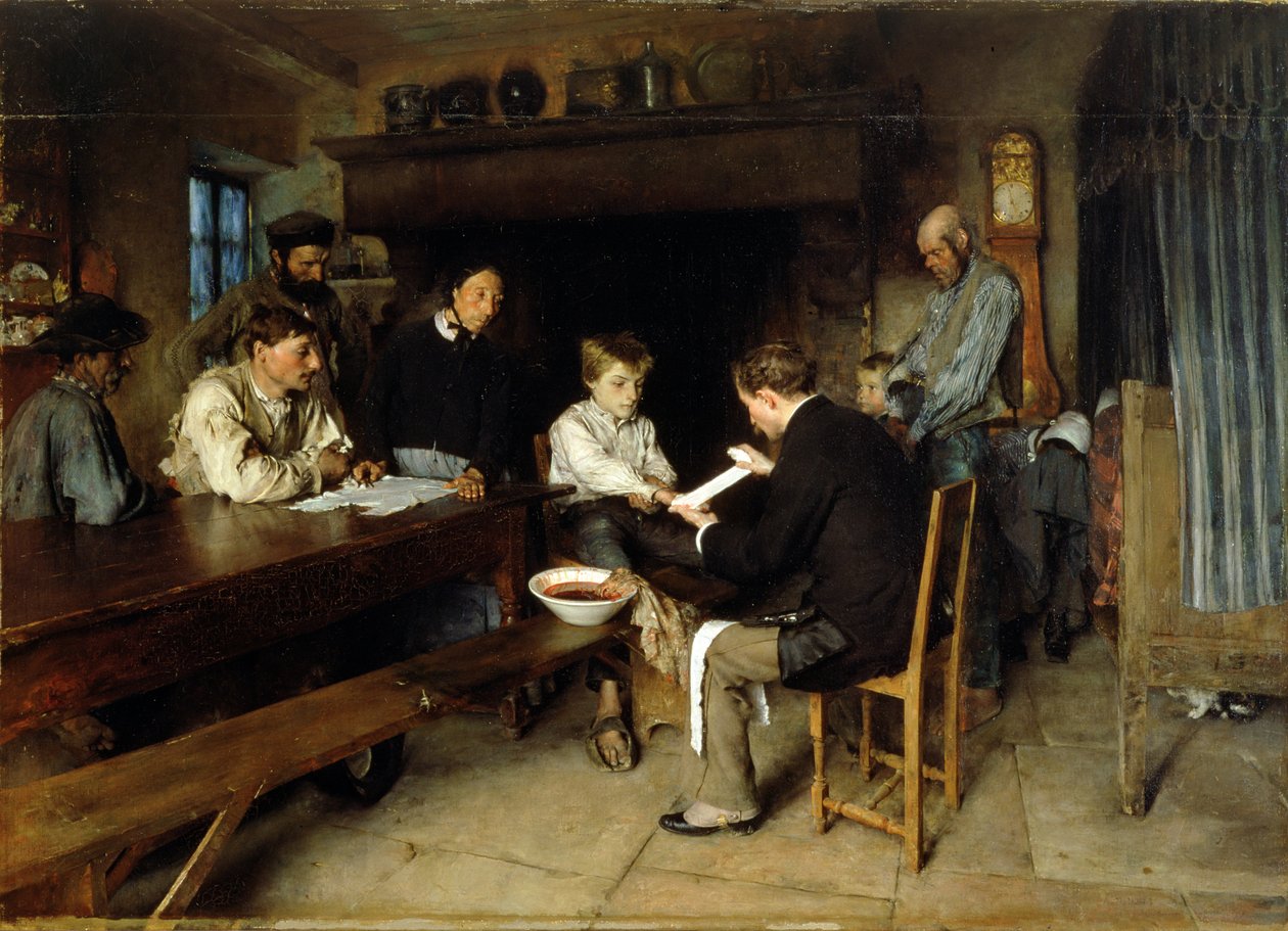 Bir Kaza, 1879 by Pascal Adolphe Jean Dagnan Bouveret