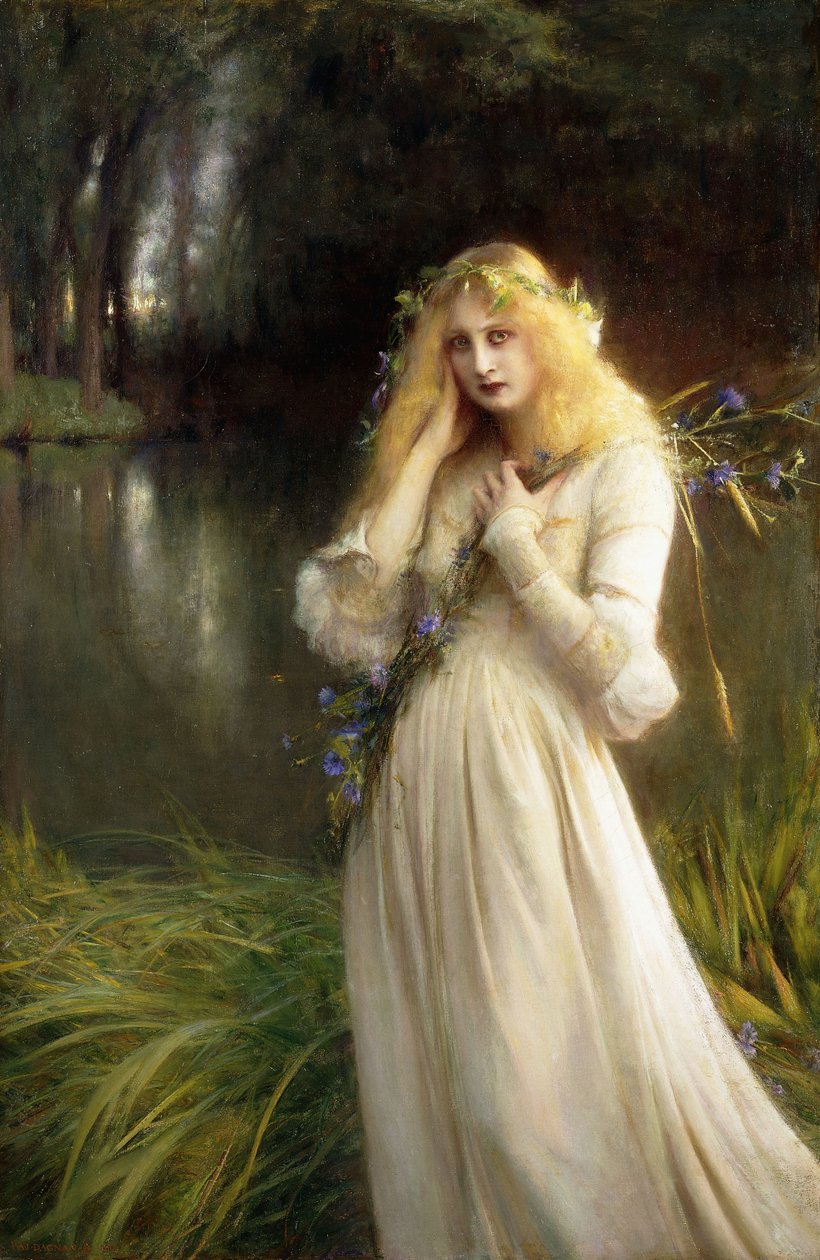 Ofelia, 1909 by Pascal Adolphe Jean Dagnan Bouveret