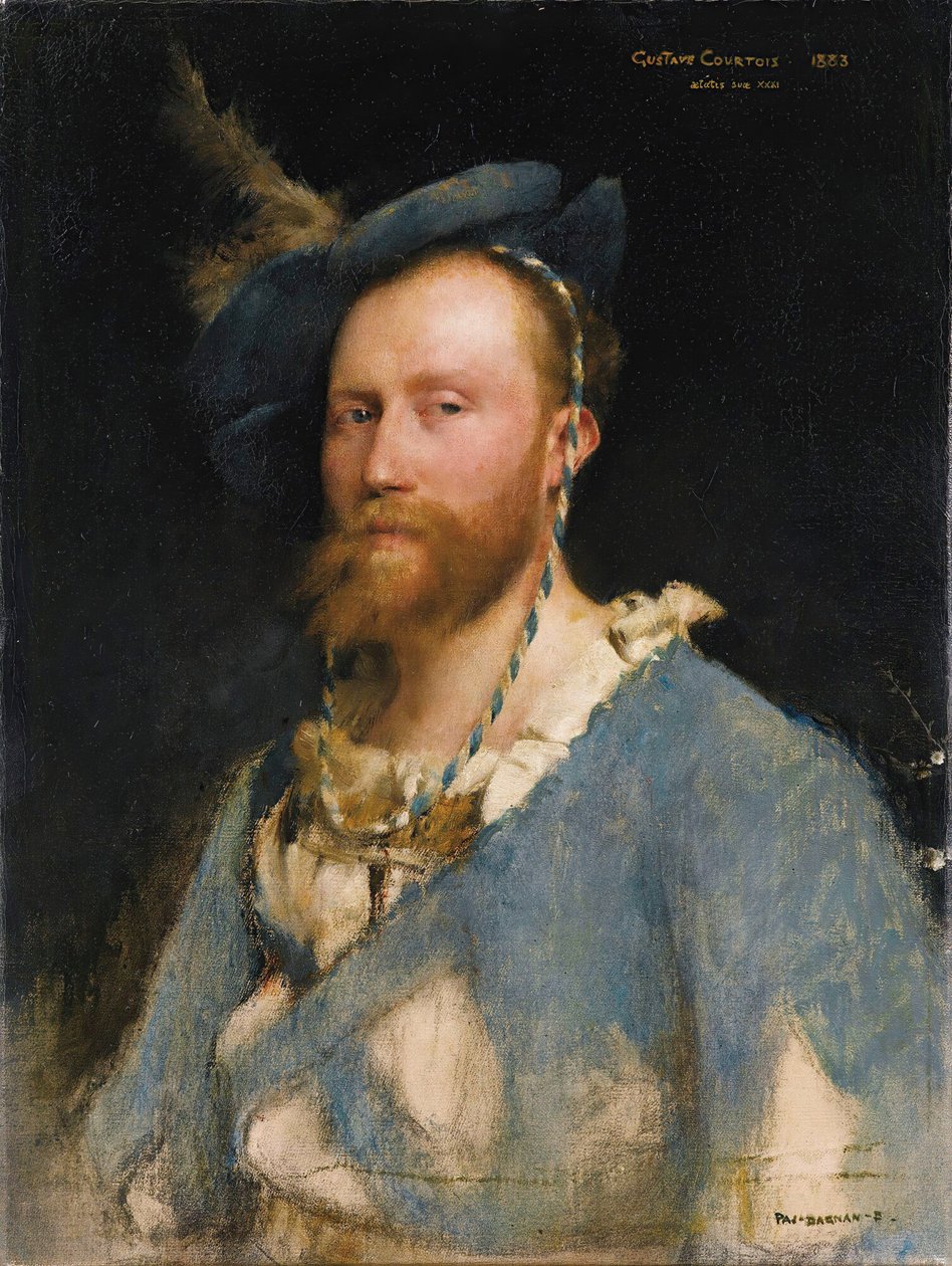 Sanatçının portresi Gustave Courtois 1852-1923, 1883. by Pascal Adolphe Jean Dagnan Bouveret