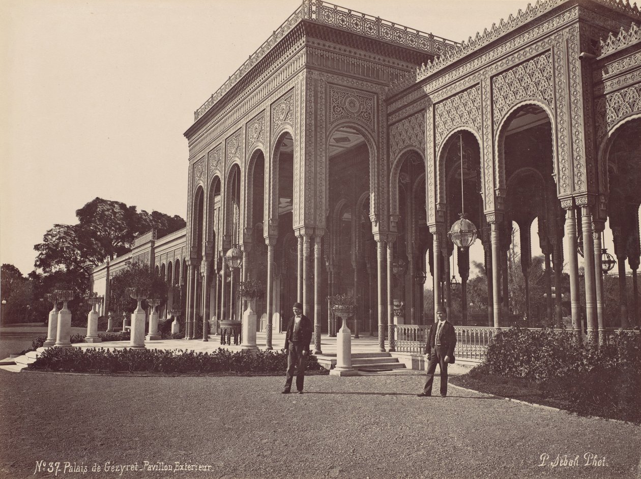 Gézyret Sarayı, Dış Köşk, 1870