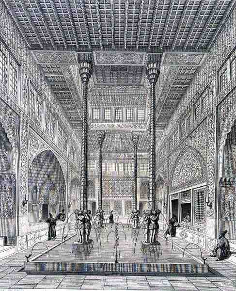 Claude Sauvageot (1832-85) ve Jean Charles Huguet (b.1815) tarafından oyulmuş Pers 
