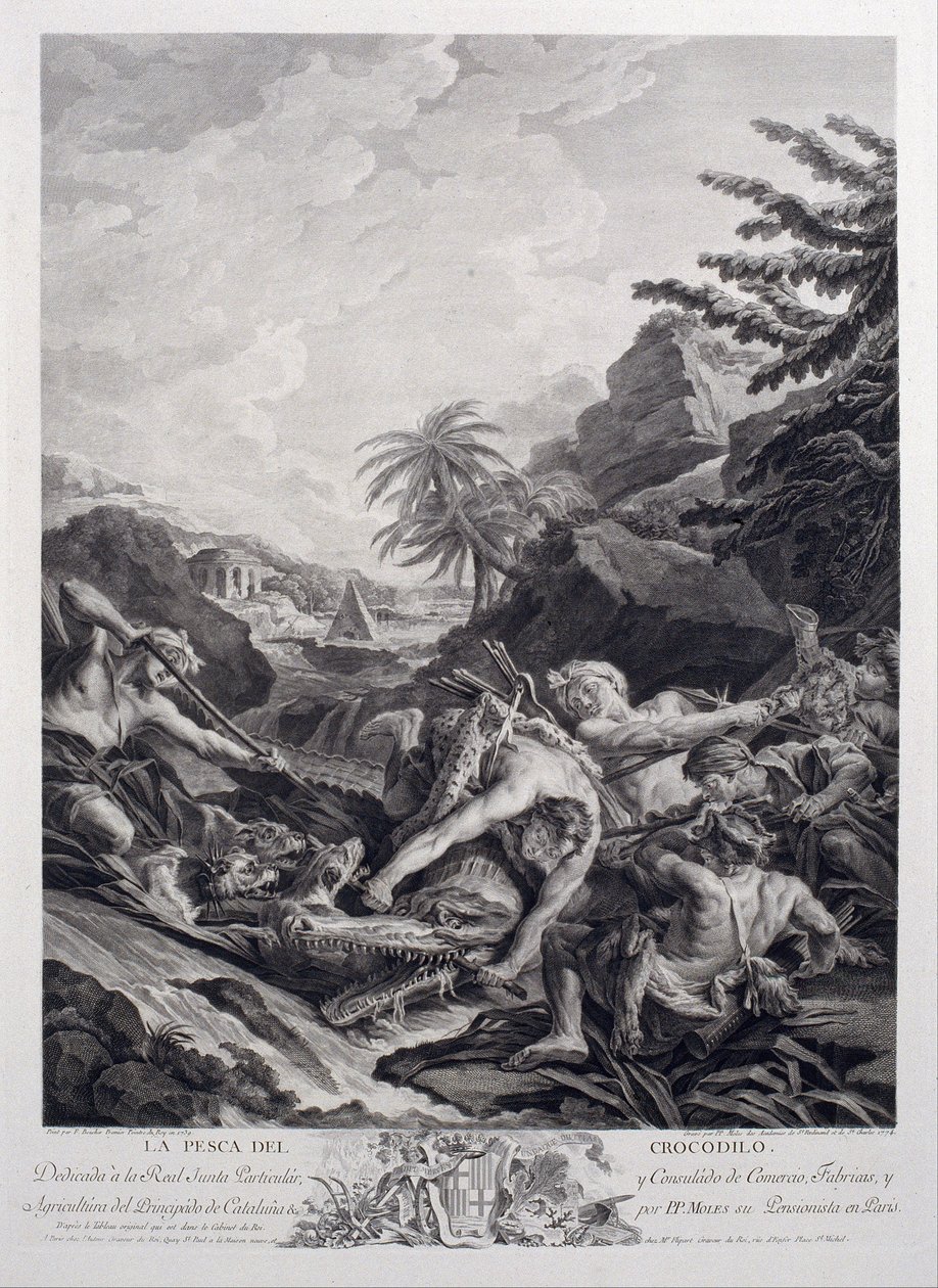 Timsah Avı by Pasqual Pere Moles Corones