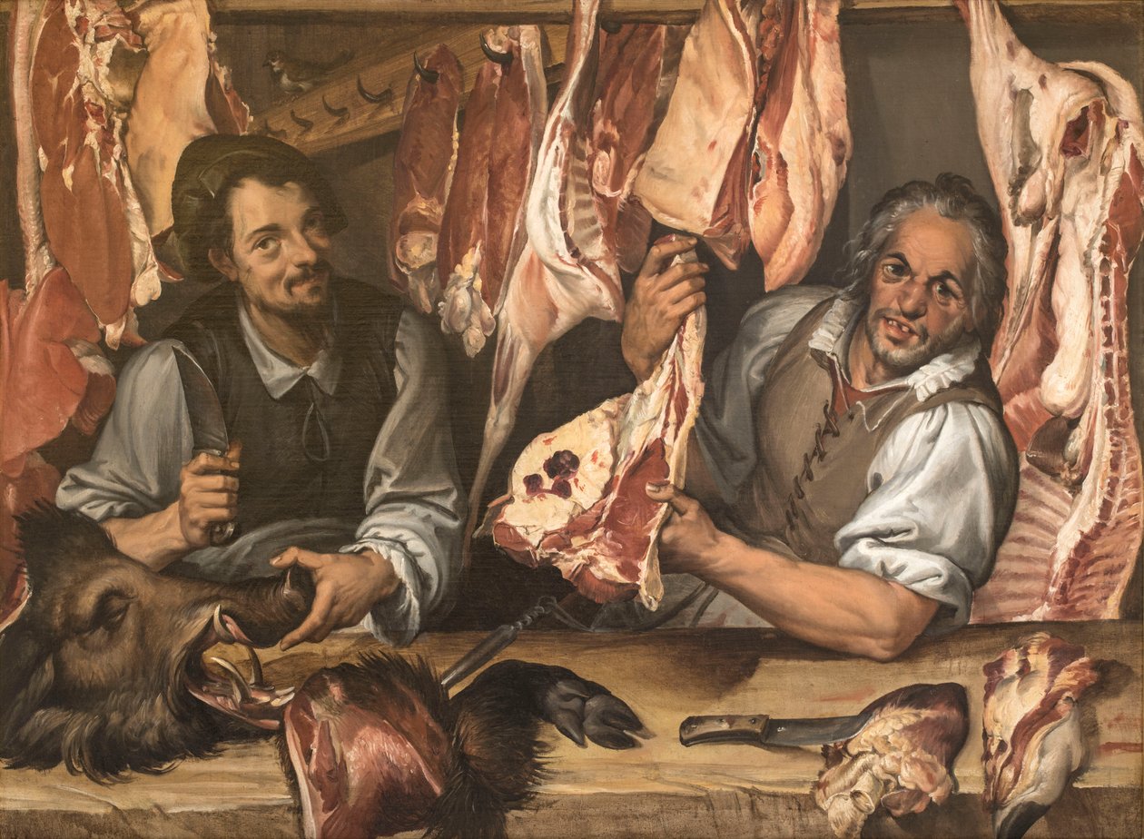 Kasap Dükkanı La Macelleria. by Passerotti