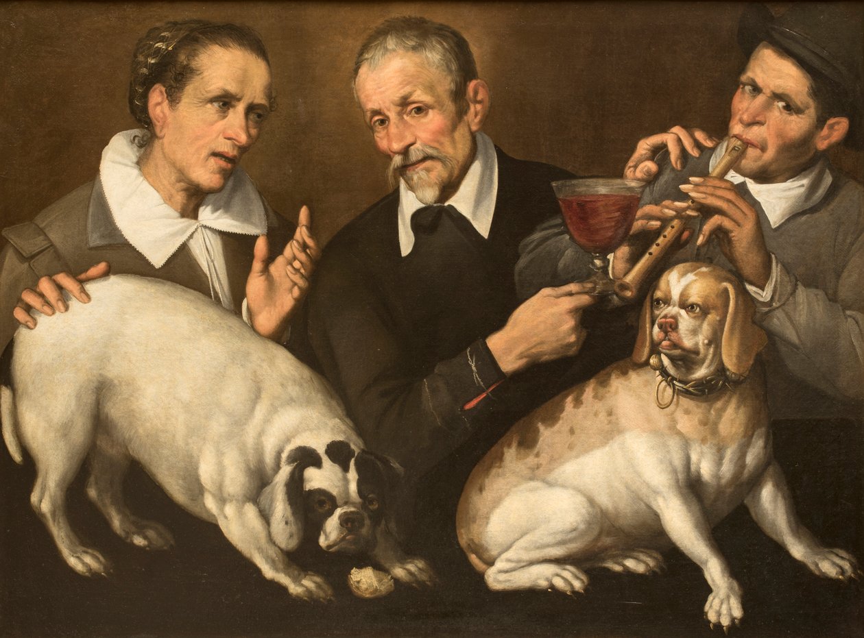Zufolo oyuncusu, 1585-1590. by Passerotti