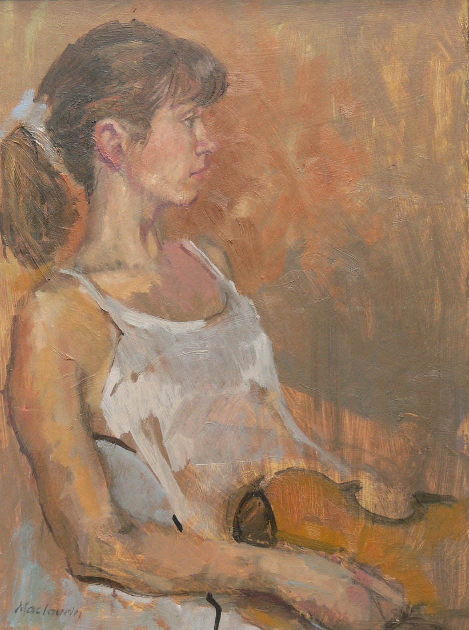 kemanlı kız, 2007 by Pat Maclaurin