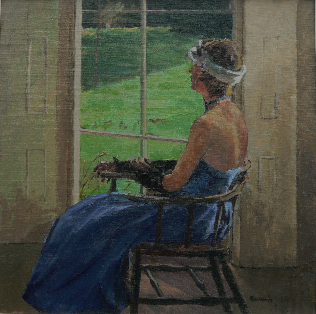 Mavi Elbise, 2009 by Pat Maclaurin