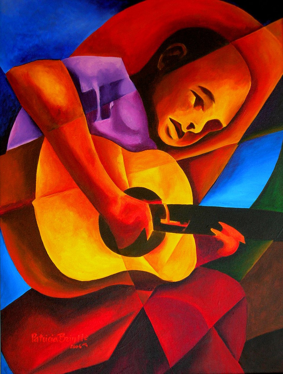 Andres, 2006 (tuval üzerine akrilik) by Patricia Brintle