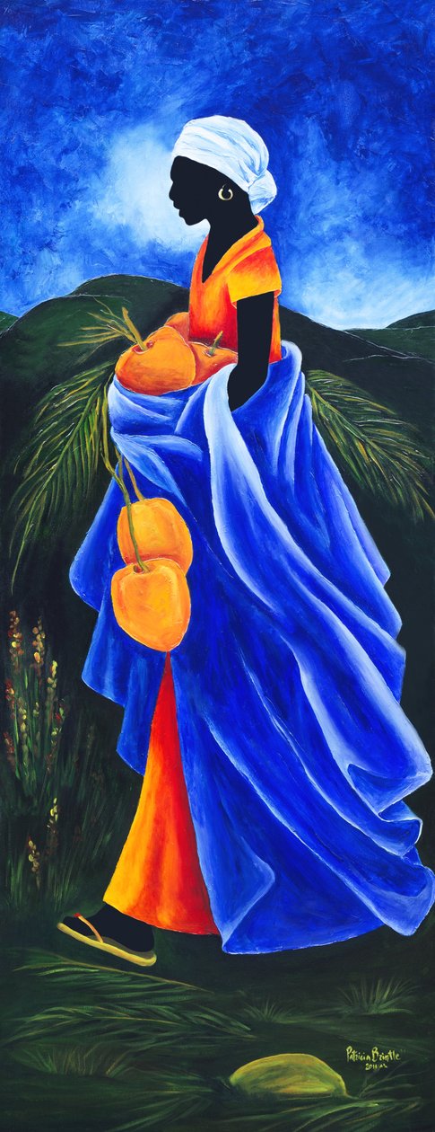 Sezon Hindistan Cevizi, 2011, (tuval üzerine akrilik) by Patricia Brintle