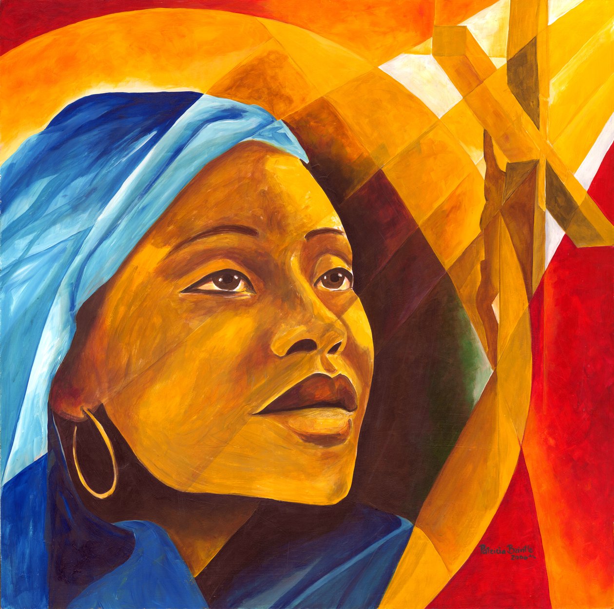 The First Mother, 2006 (masonit üzerine akrilik) by Patricia Brintle