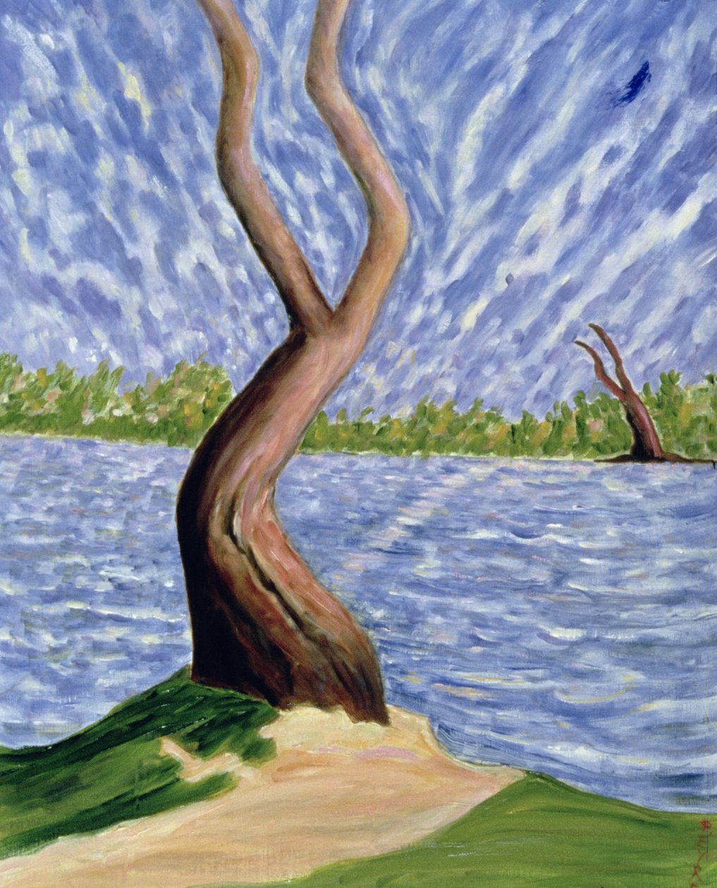 Sinirli Aşk (keten üzerine yağ) by Patricia Contemporary Artist Eyre
