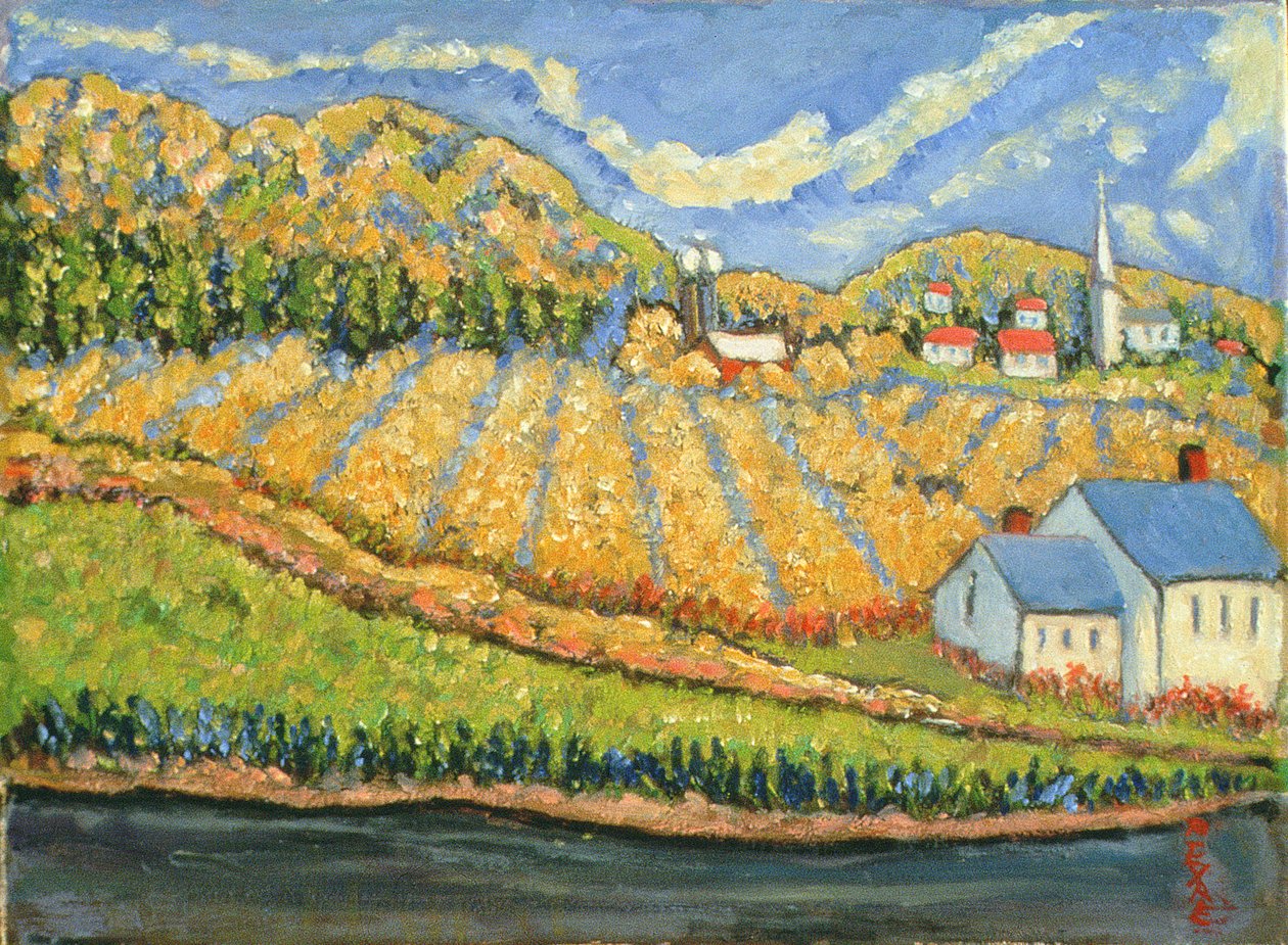Hasat, St. Germain, Quebec by Patricia Contemporary Artist Eyre