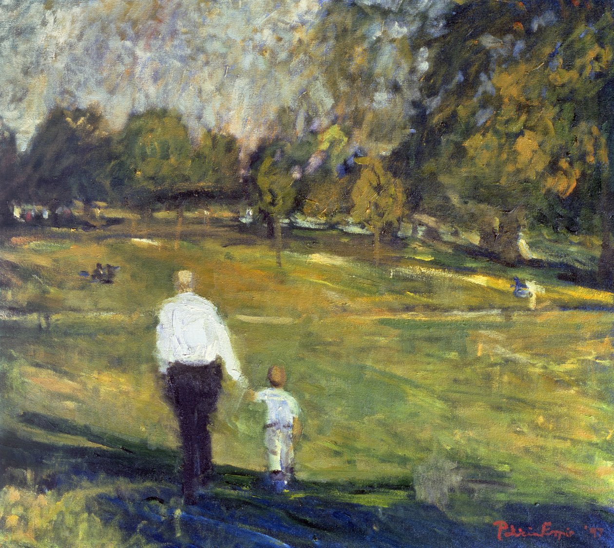 Dede ve Torun, 1997 by Patricia Espir