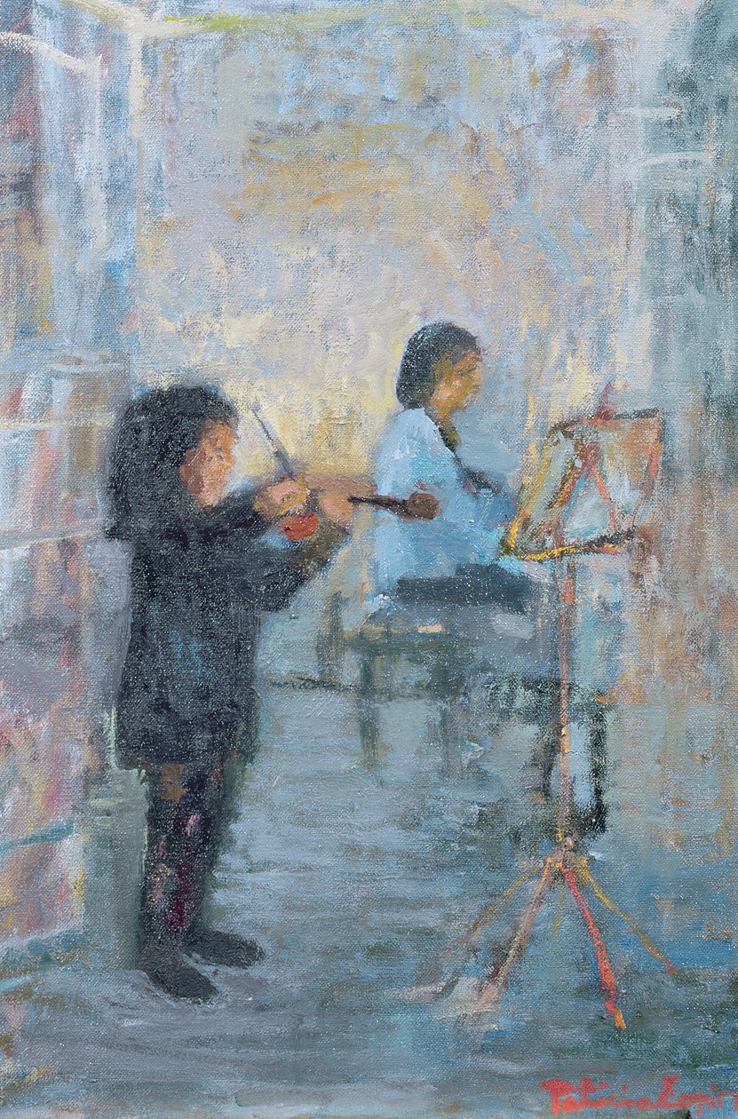 Hayley ve Kemanı, 1997 by Patricia Espir