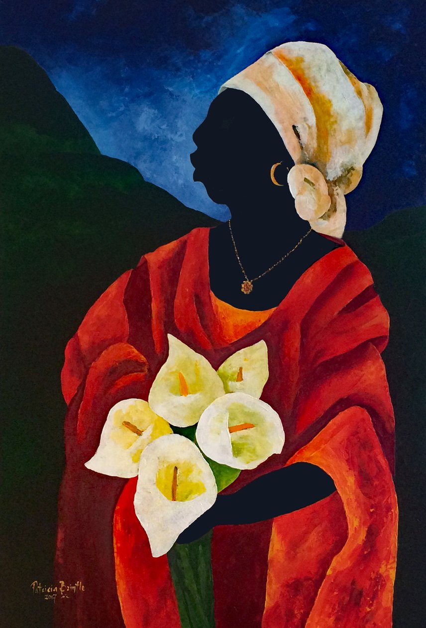 Callas beş, 2017 (tuval üzerine akrilik) by Patricia Brintle