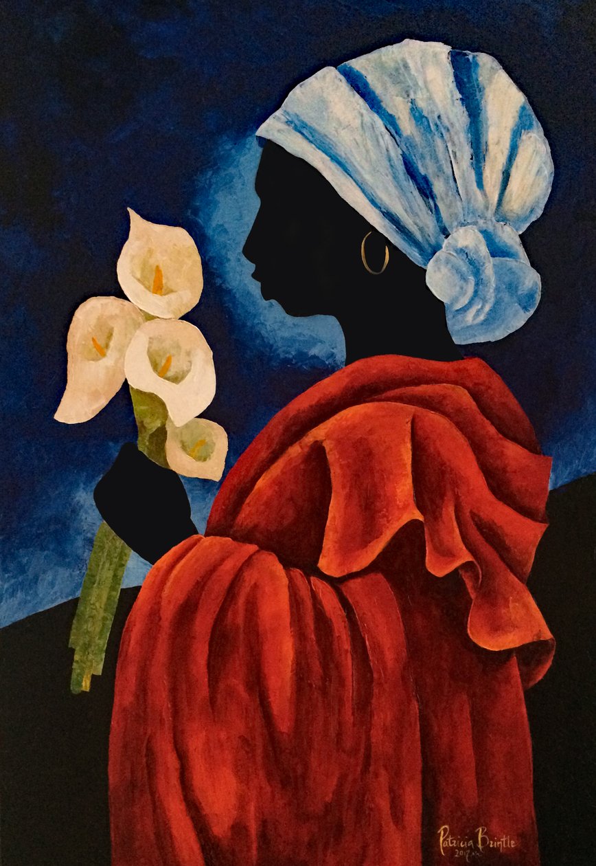 Callas four, 2017 (tuval üzerine akrilik) by Patricia Brintle