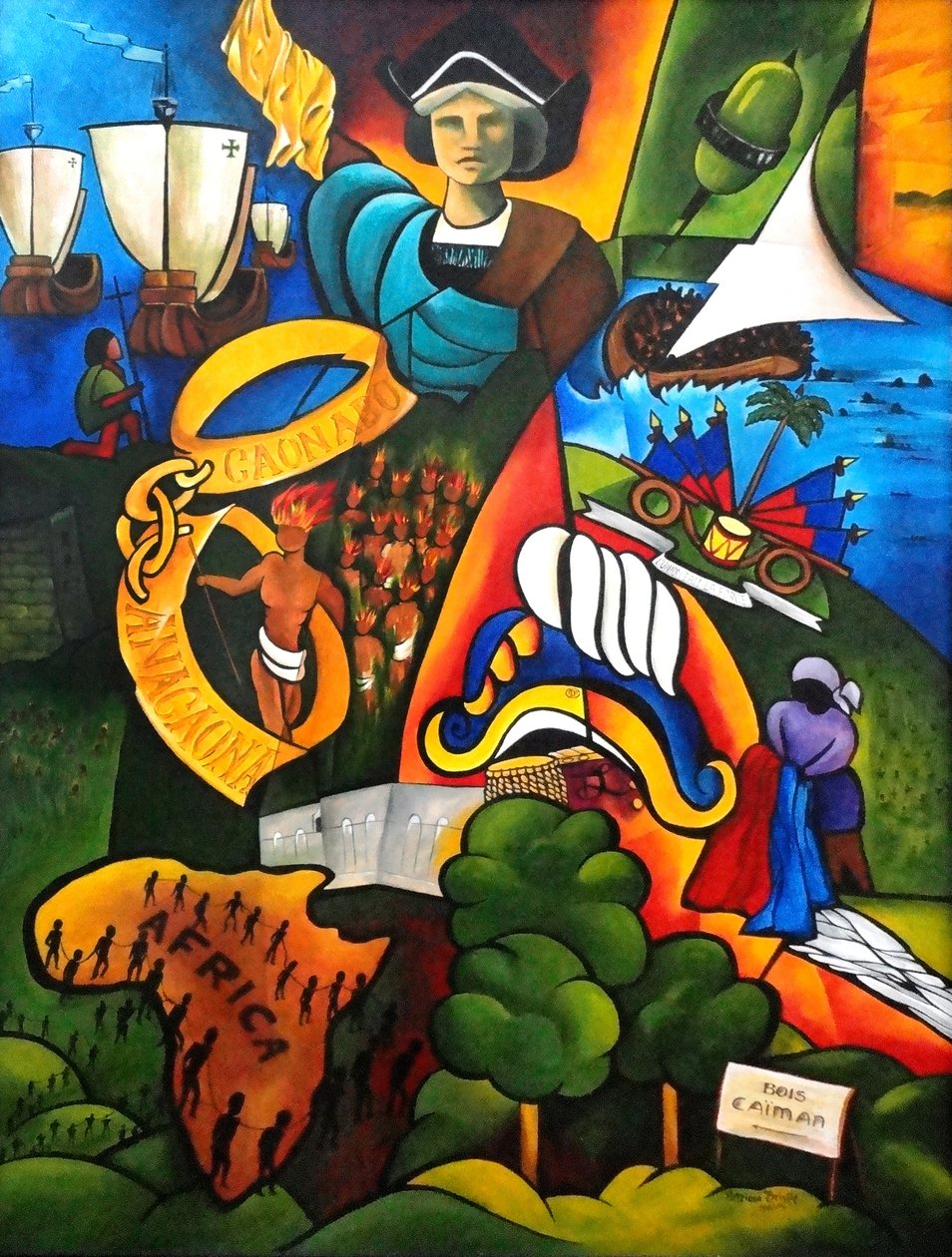 Hope at Sunrise, 2007 (tuval üzerine akrilik) by Patricia Brintle