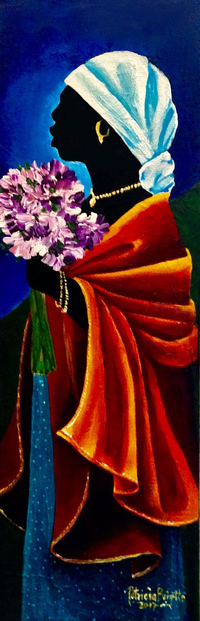 Muhteşem güzellik, 2017 (tuval üzerine akrilik) by Patricia Brintle