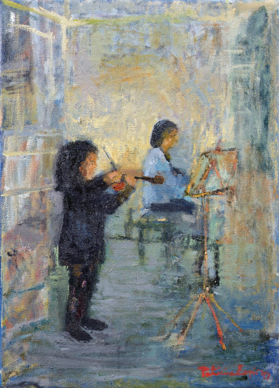 Hayley ve Kemanı by Patricia Espir