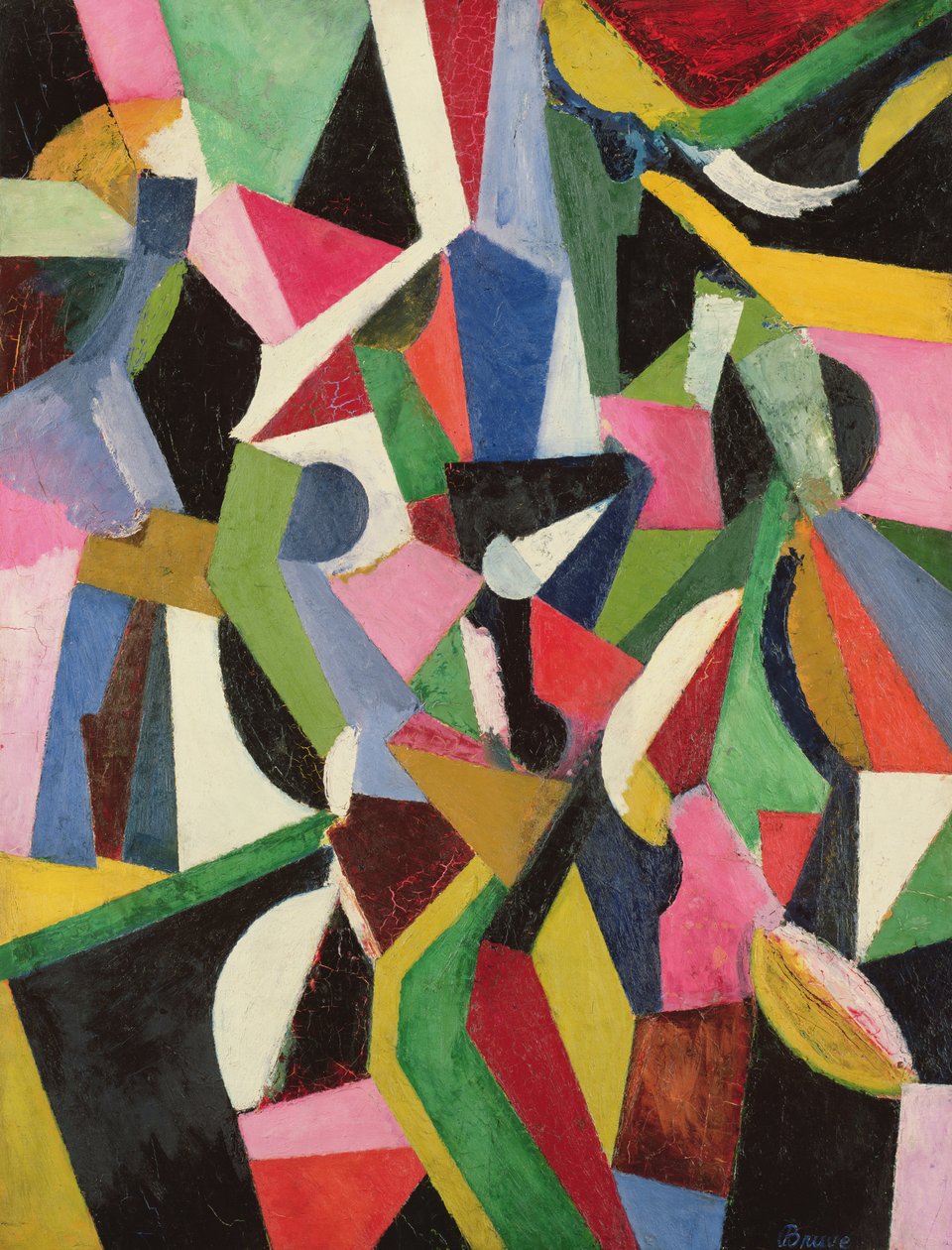Kompozisyon I, 1916 by Patrick Henry Bruce