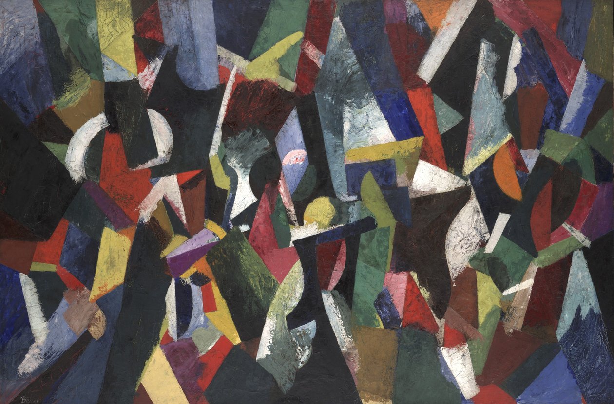 Kompozisyon IV, 1916 by Patrick Henry Bruce
