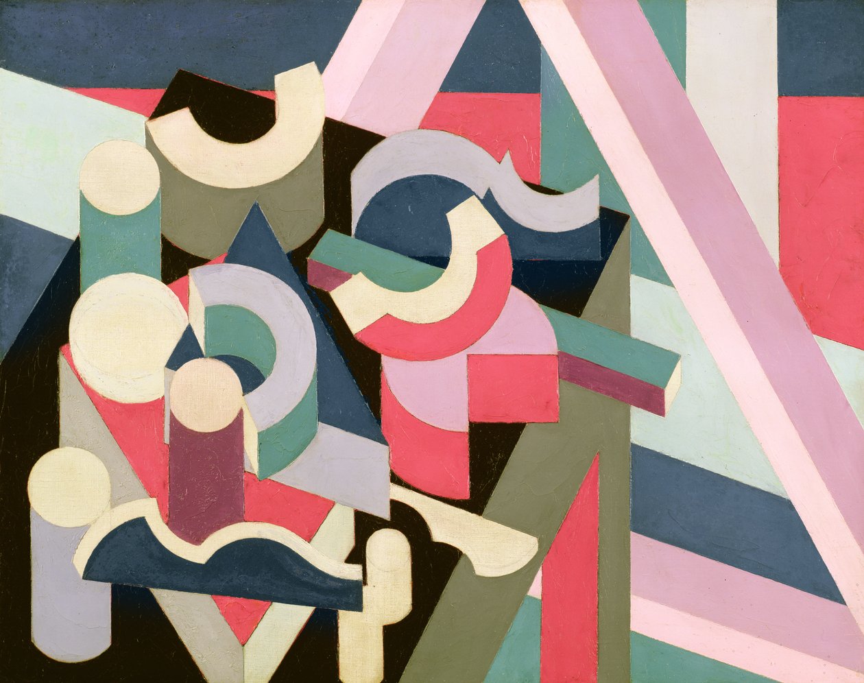 Küp Kompozisyon #1, 1925-26 by Patrick Henry Bruce