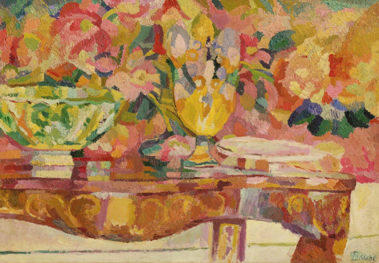 Goblen ve Konsol, 1912 by Patrick Henry Bruce