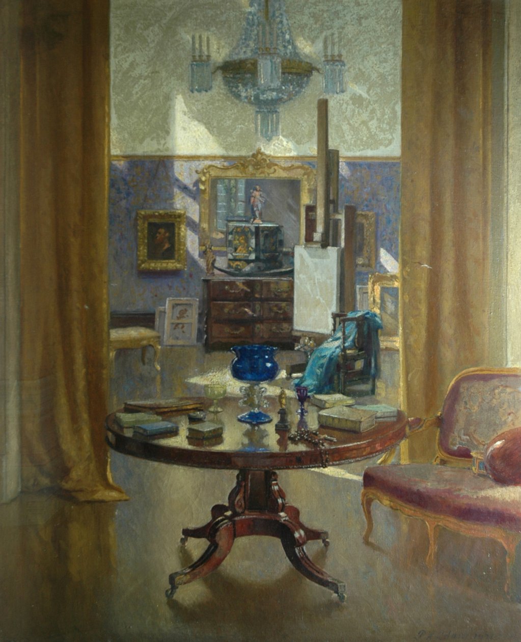 Sanatçının Atölyesi, 1921 by Patrick William Adam