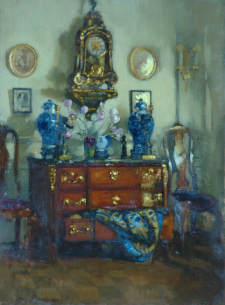 Mavi ve altın, 1911 by Patrick William Adams