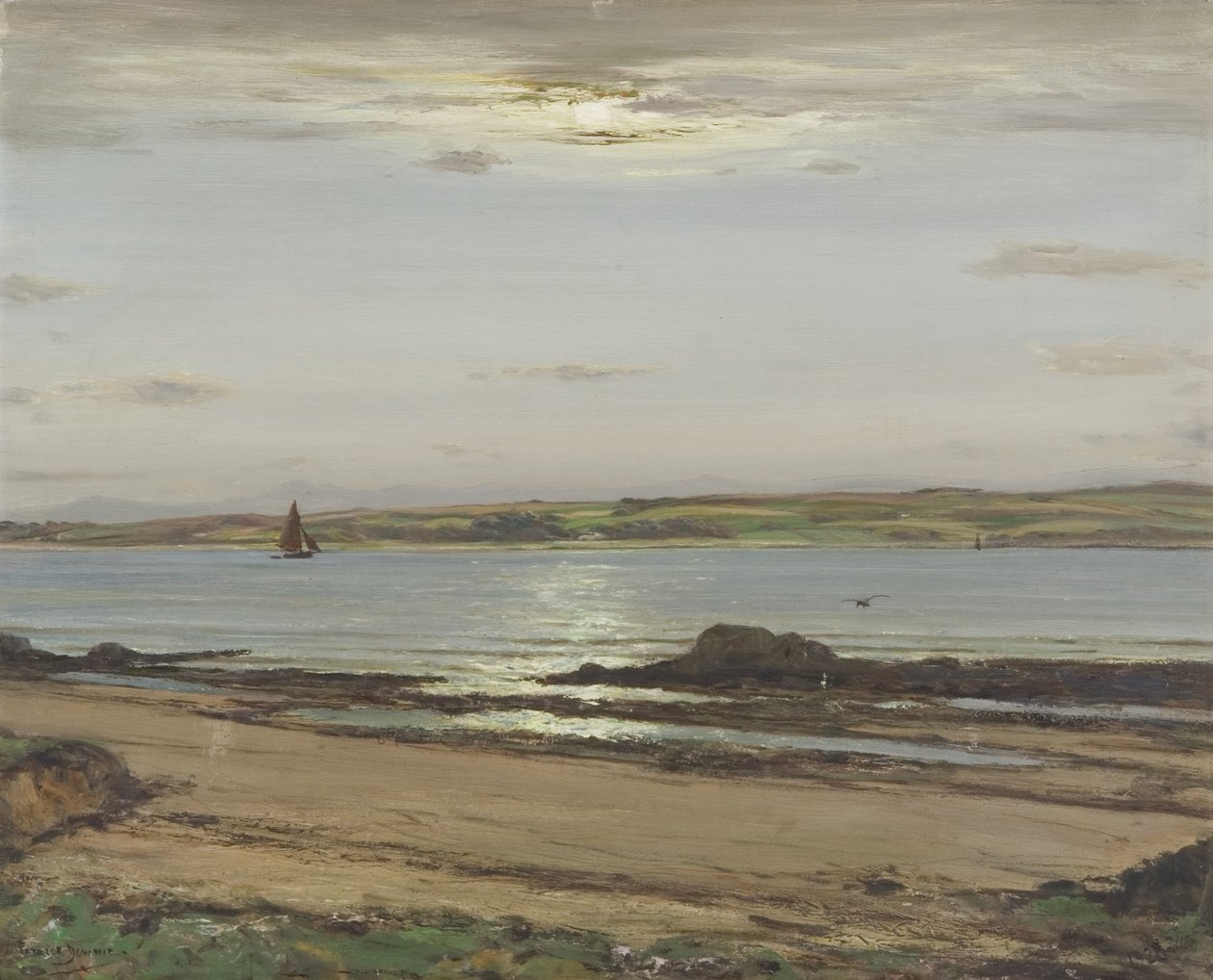 Yaz Ay Işığı - Firth of Clyde by Patrick Downie