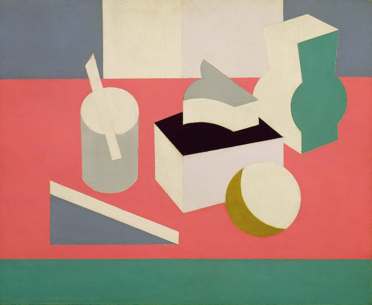 PeintureNature Morte, 1919 (tuval üzerine yağlı boya kalem) by Patrick Henry Bruce