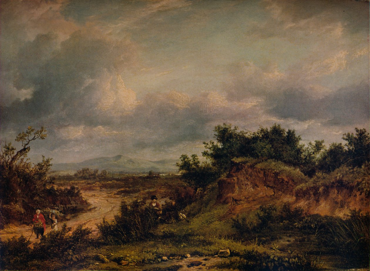 Zorlu Bir Yol, 1826 by Patrick Nasmyth