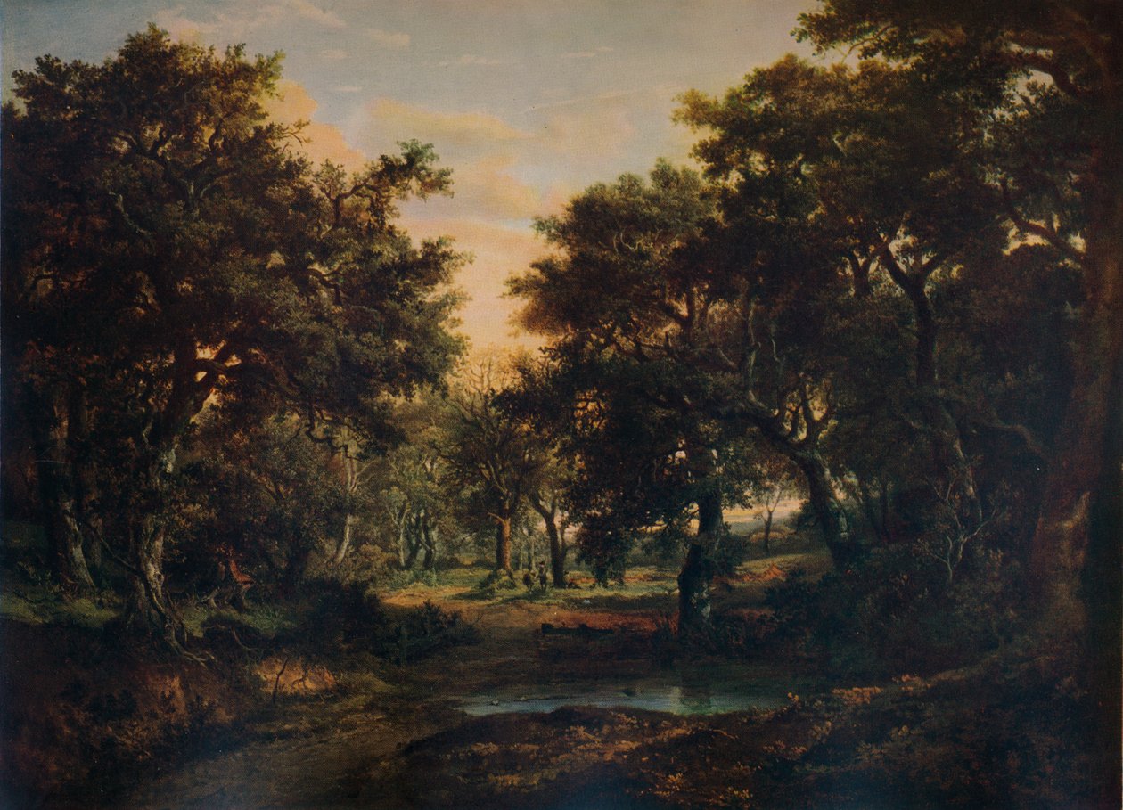 Ahşabın Kenarı, c1824 by Patrick Nasmyth