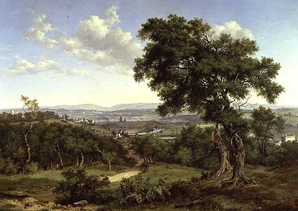 Bristol manzarası by Patrick Nasmyth