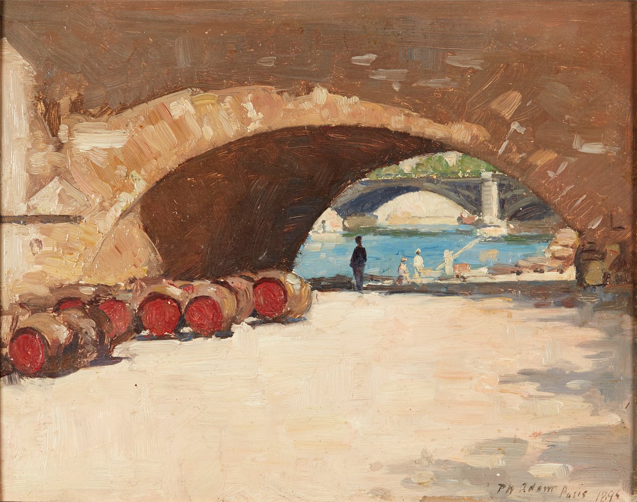 Paris (gemide petrol) by Patrick William Adam