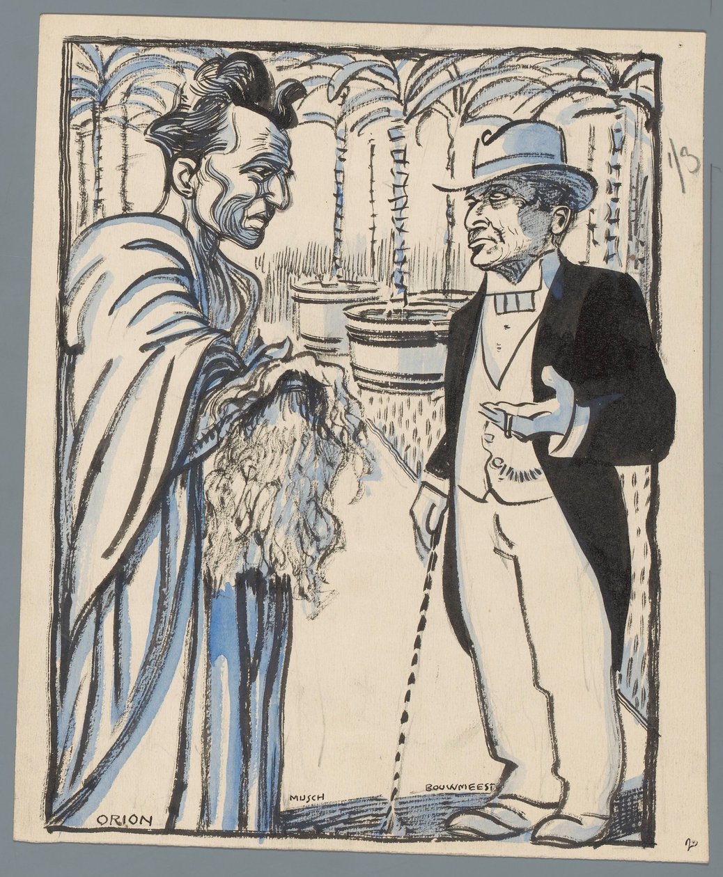 Mus ve Oluşturucu by Patricq Kroon (signed by artist)