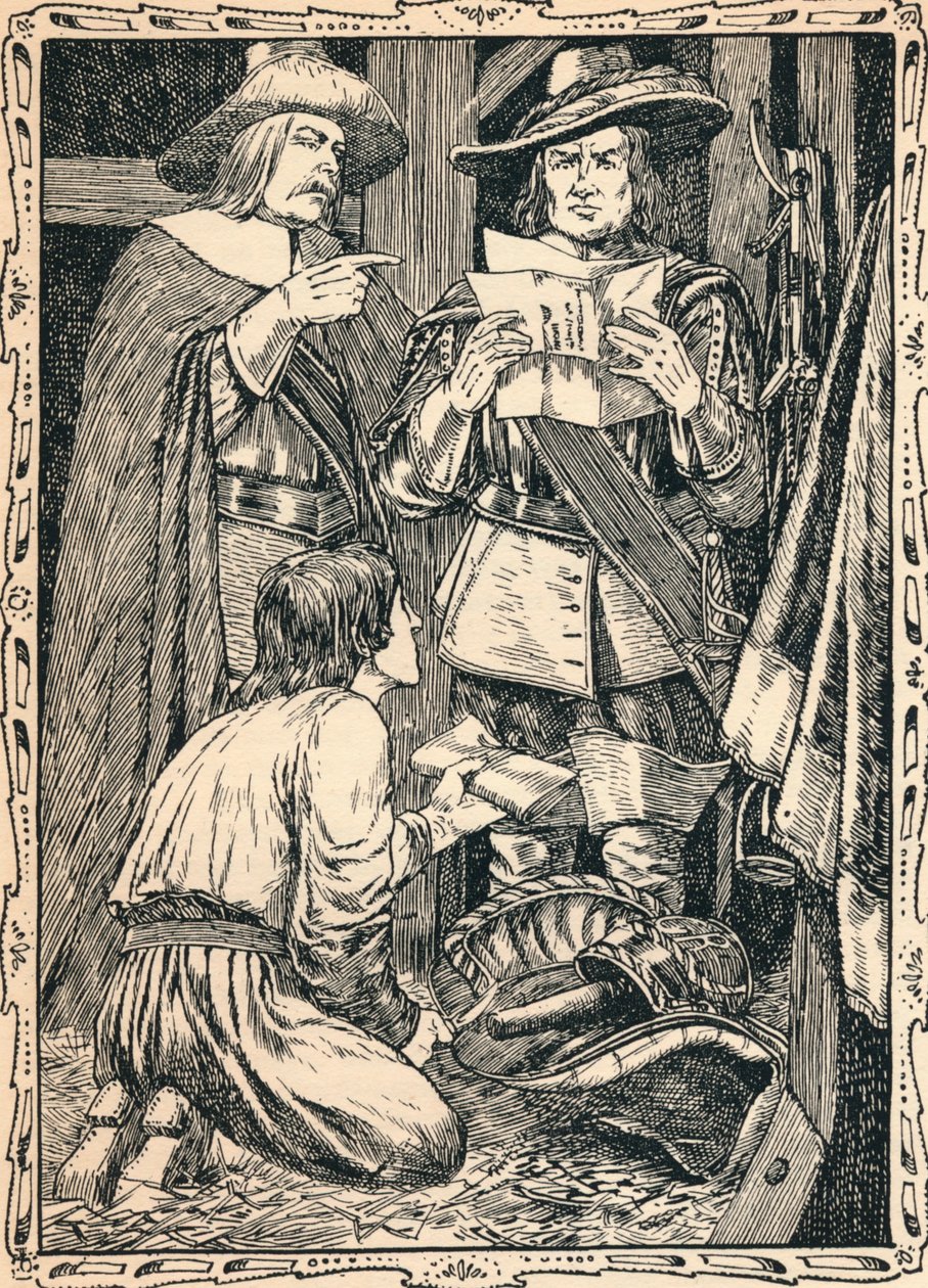Charles Firsts Yazışmasını Bulmak, 1902 by Patten Wilson