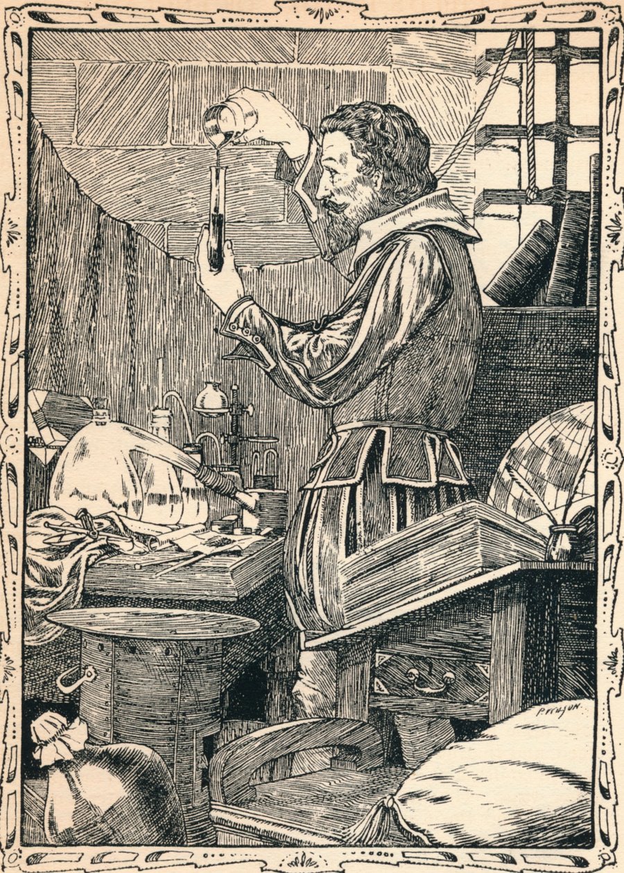 Guy Fawkes Yavaş Maça Hazırlanıyor, 1902 by Patten Wilson