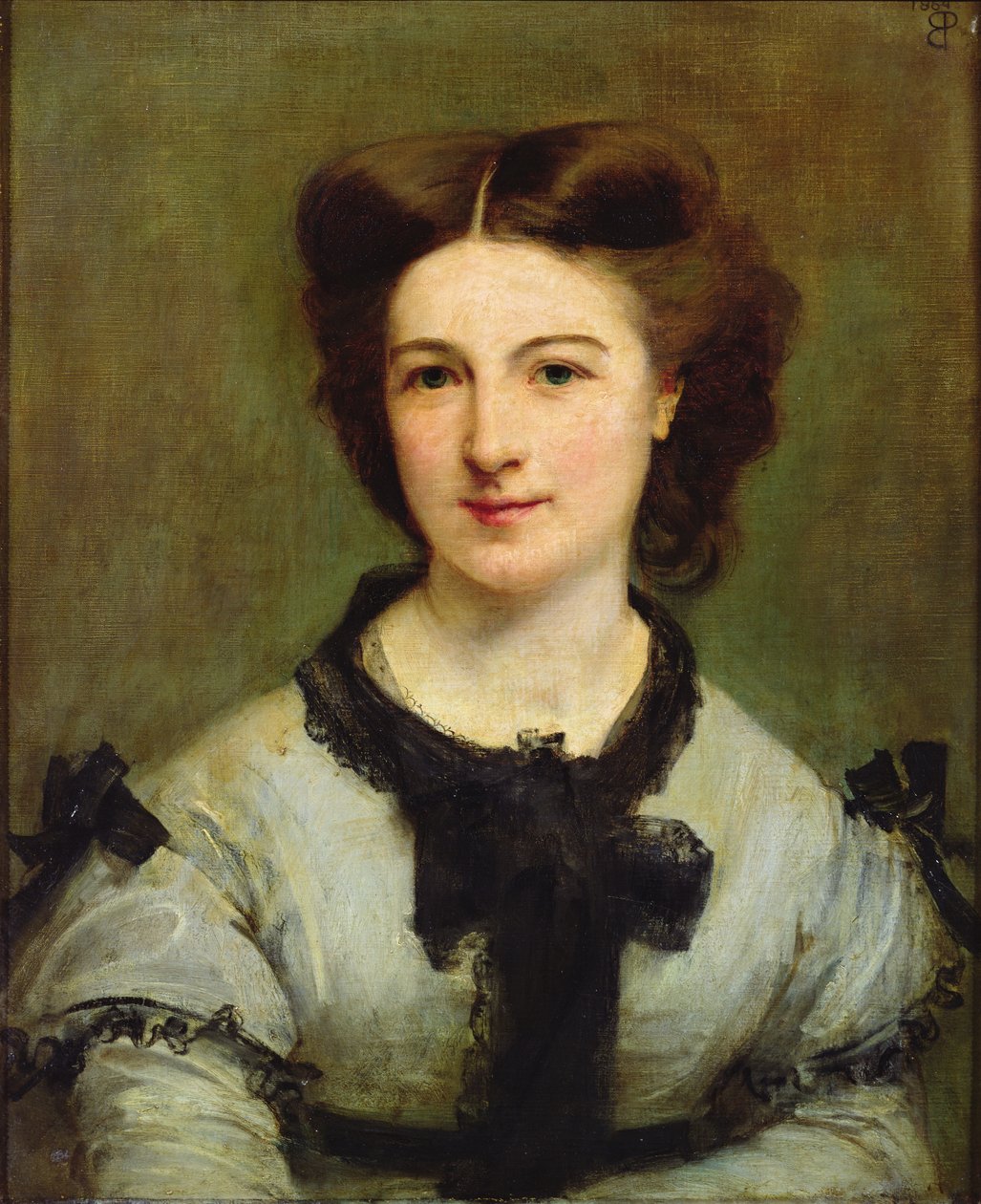Madam Charles Garnier (1836-1919) 1864 by Paul Baudry