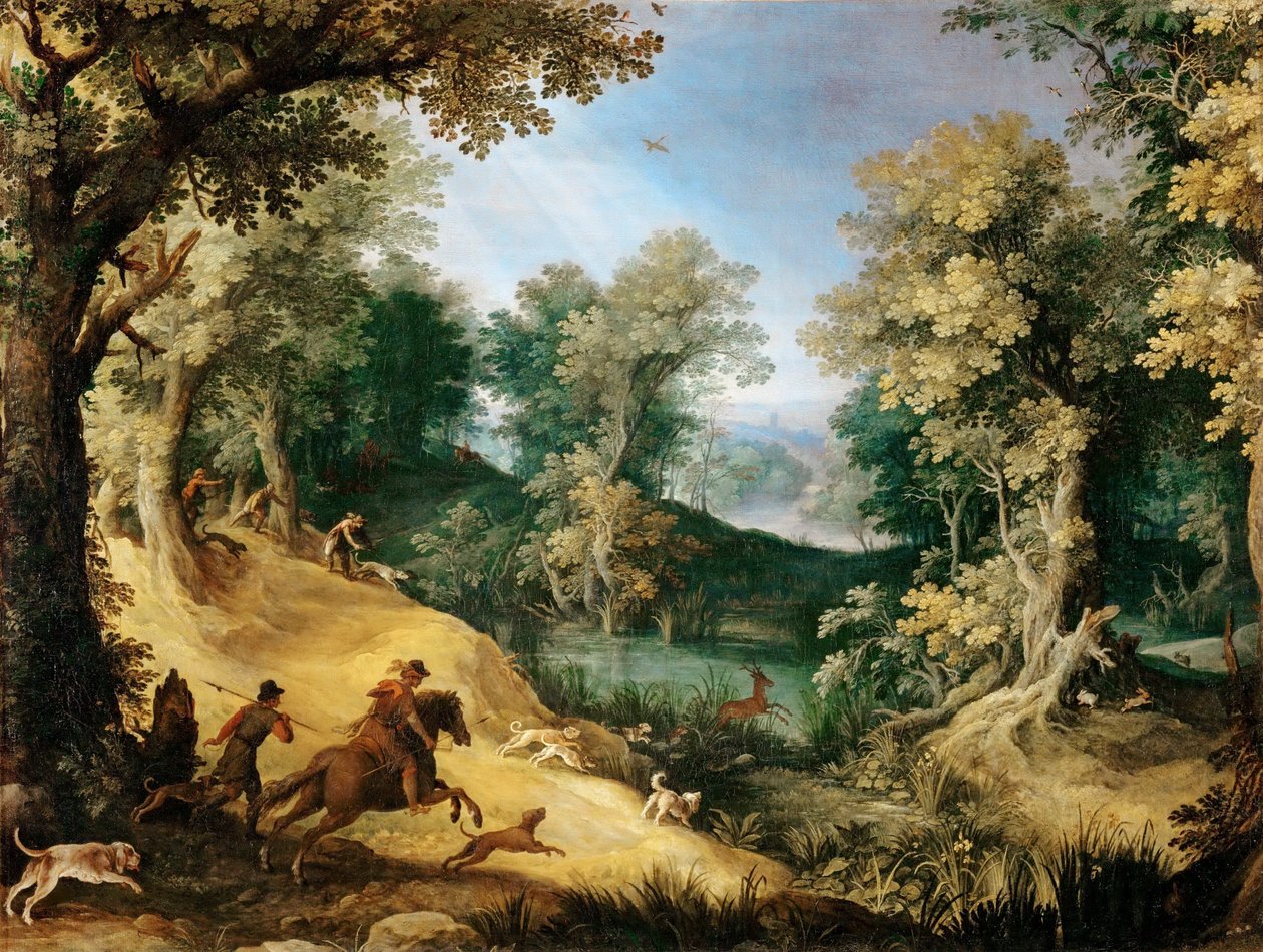 Geyik avı by Paul Brill