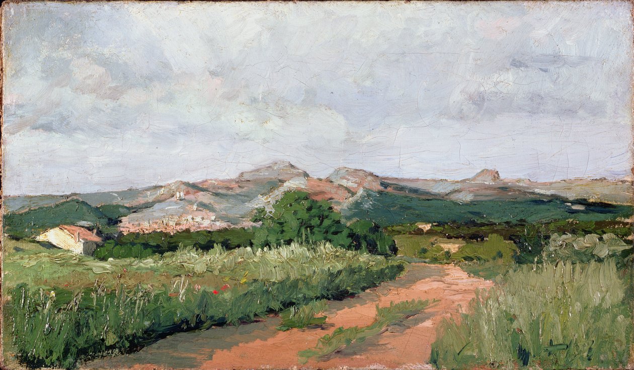 Provence Manzarası, 1869 by Paul Camille Guigou