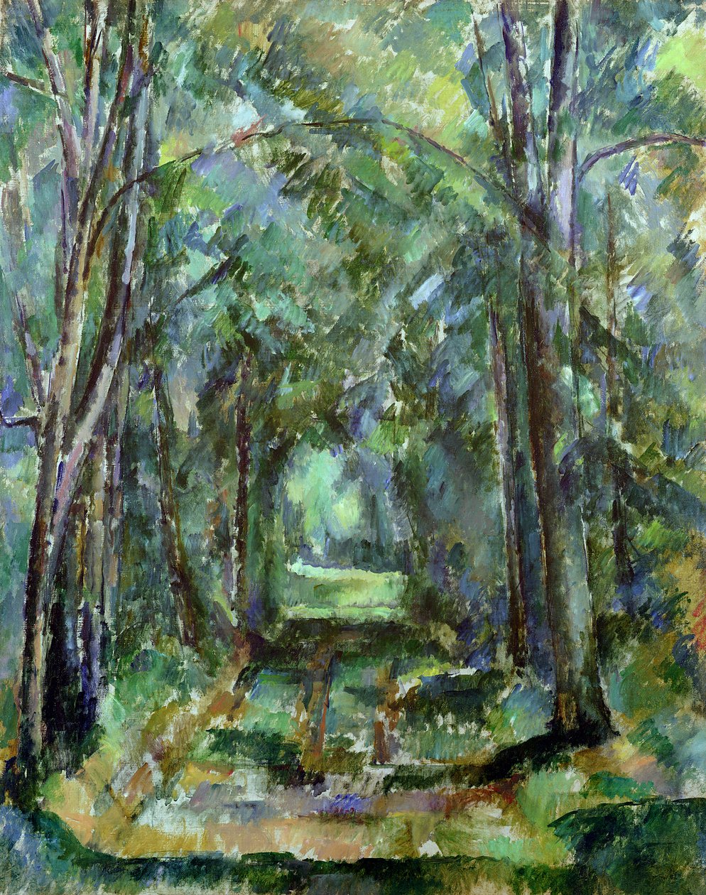 Chantilly Caddesi, 1888 by Paul Cézanne