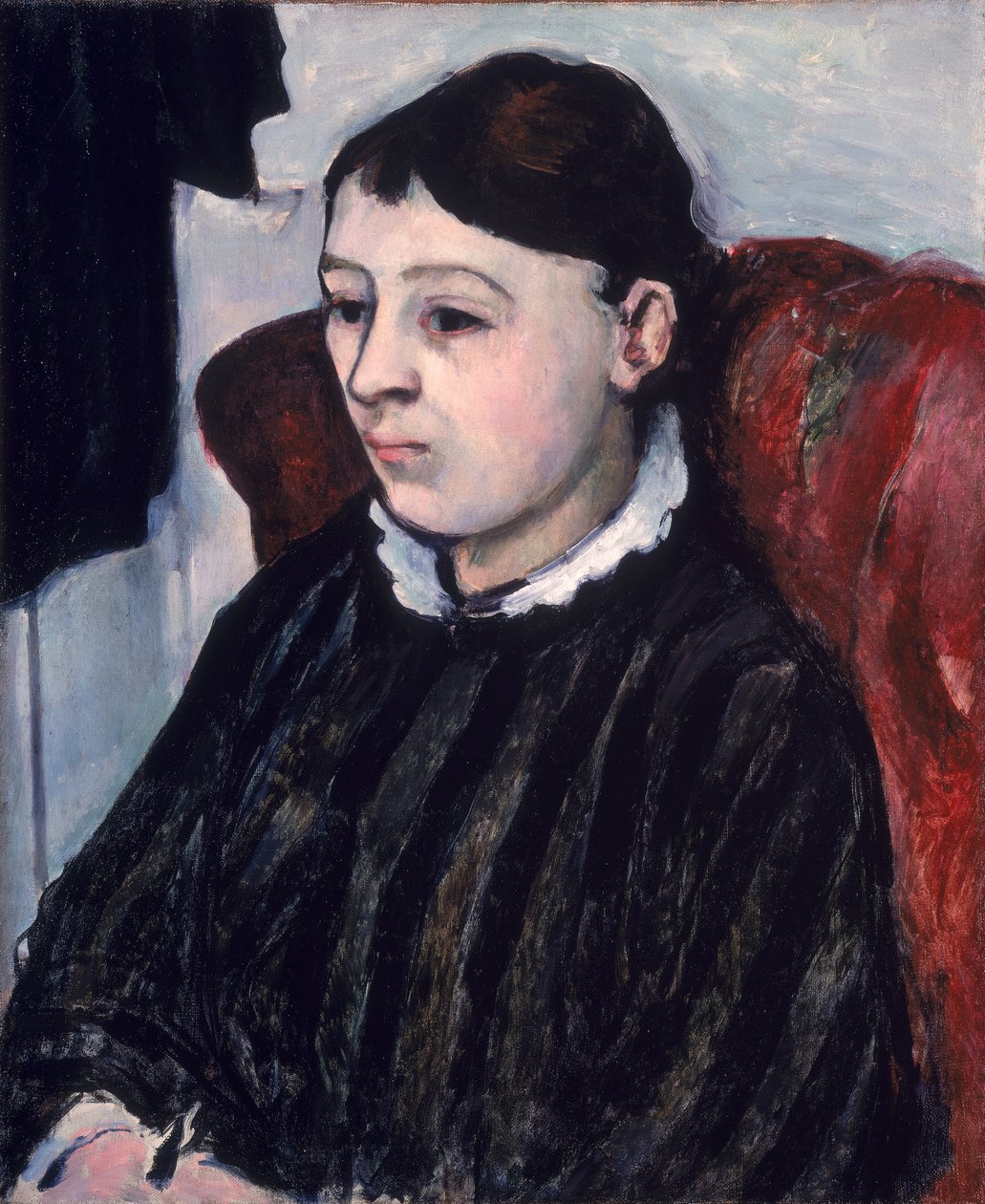 Madam Cezanne, c.1883-85 by Paul Cézanne